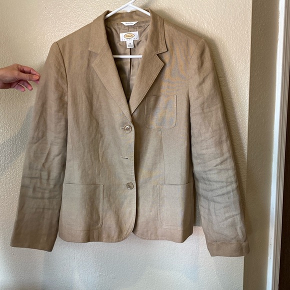 Talbots Irish Linen Suit Jacket - Picture 1 of 3